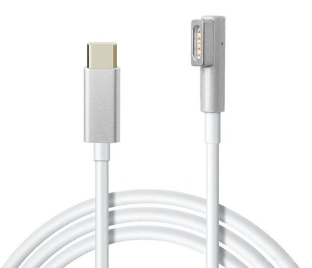 Type C to Magsafe 1 L Shape Power Cord